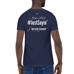 "Rocket Scientist & Billionaires" Short Sleeve Adult Crewneck Tee