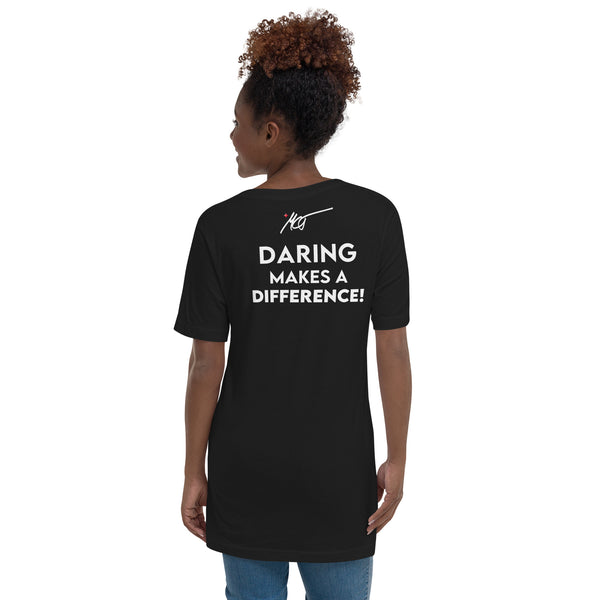 Dr. Mae Jemison Picture Unisex T-Shirt (Black)