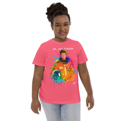 Dr. Mae Jemison Picture Kids T-Shirt (Pink)