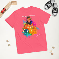 Dr. Mae Jemison Picture Kids T-Shirt (Pink)