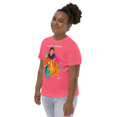 Dr. Mae Jemison Picture Kids T-Shirt (Pink)