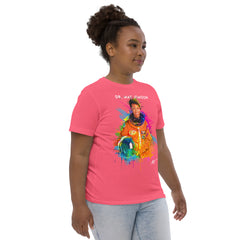 Dr. Mae Jemison Picture Kids T-Shirt (Pink)